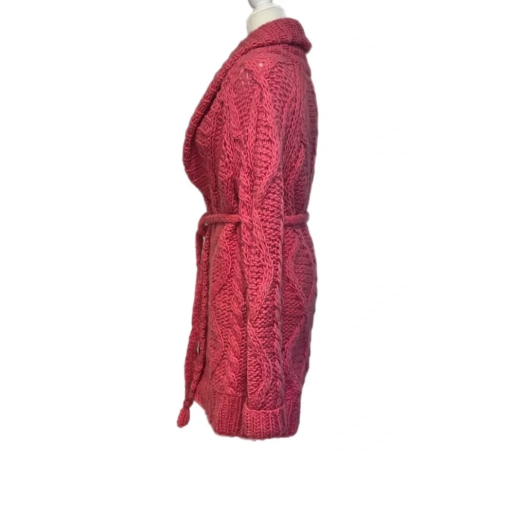 Vintage Victoria's Secret Pink Cardigan Sweater Size LARGE - Picture 3 of 16